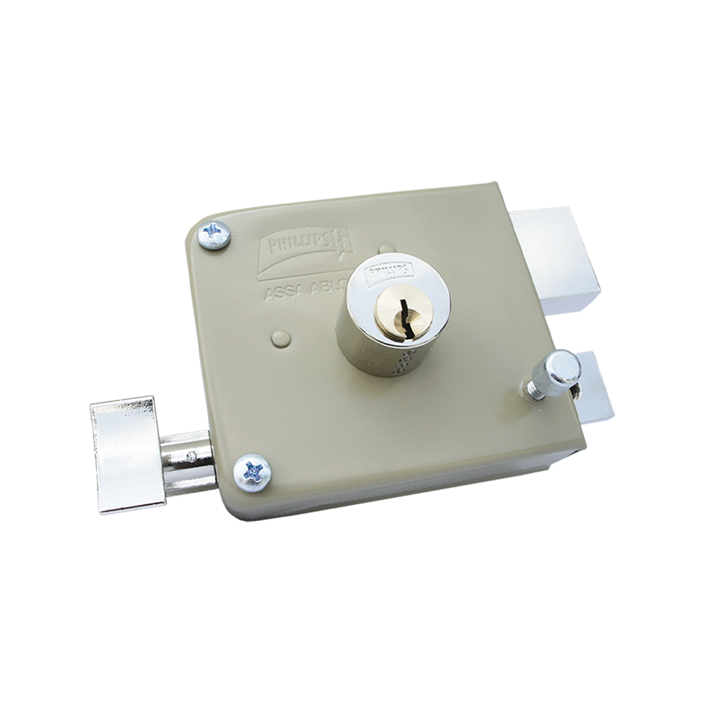 CERRADURA SOBREPONER 715 IF DERECHA 715IF DERECHA BEIGE PHILLIPS MX620 EMPAQUE C/25 PZ