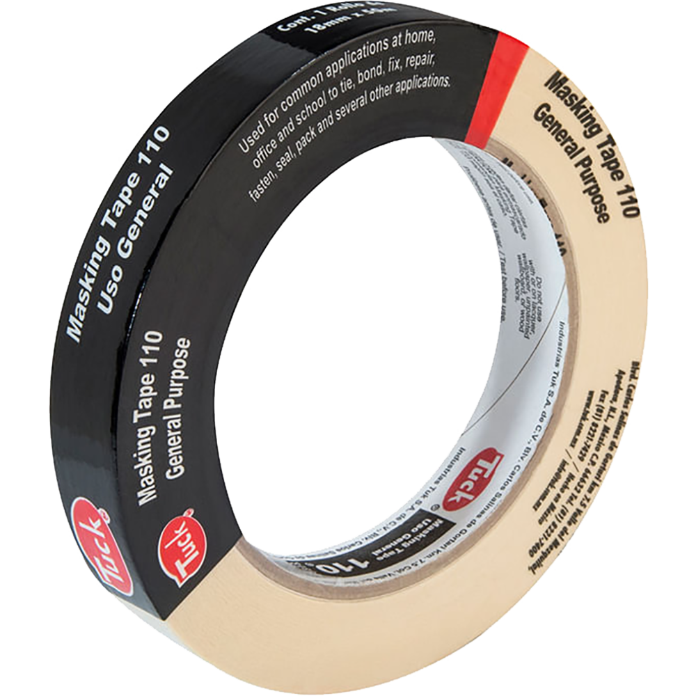 CINTA MASKING TAPE 110 18X50 101015 EMPAQUE C/48 PZ