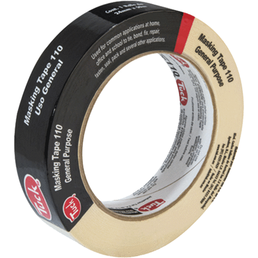 CINTA MASKING TAPE 110 24X50 101020 EMPAQUE C/36 PZ