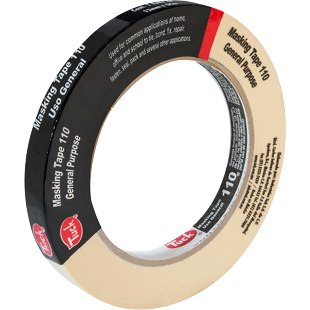 CINTA MASKING TAPE 110 12X50 101010 EMPAQUE C/72 PZ