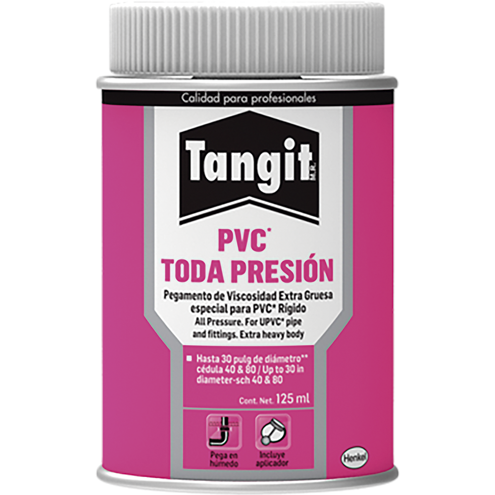 PEGAMENTO PVC TODA PRESION 125ML TANGIT 2418496/462053 EMPAQUE C/24 PZ